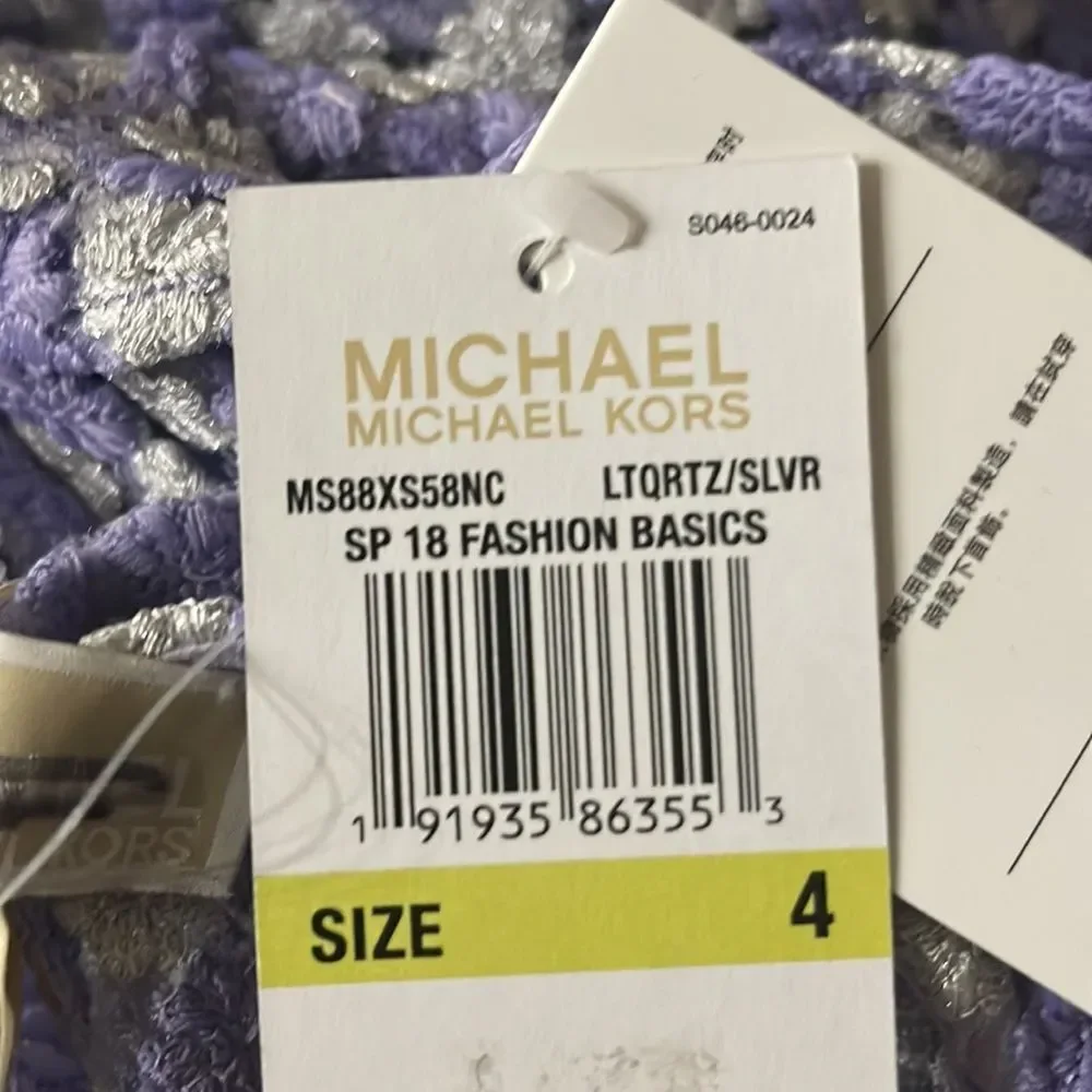 COPY - MK Floral Mauve Dress - Picture 6 of 11